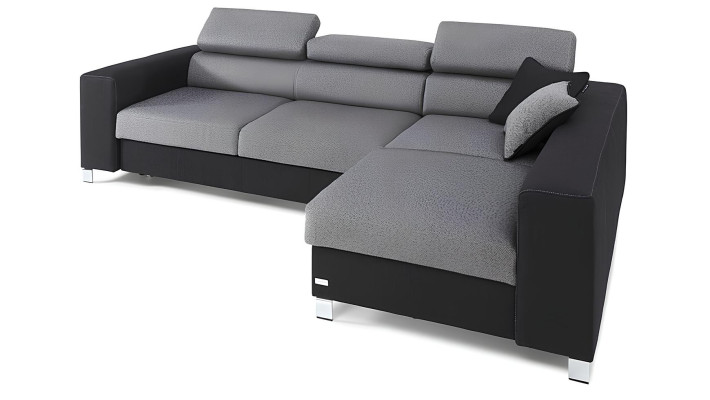 Modern L-formad soffa med sängfunktion