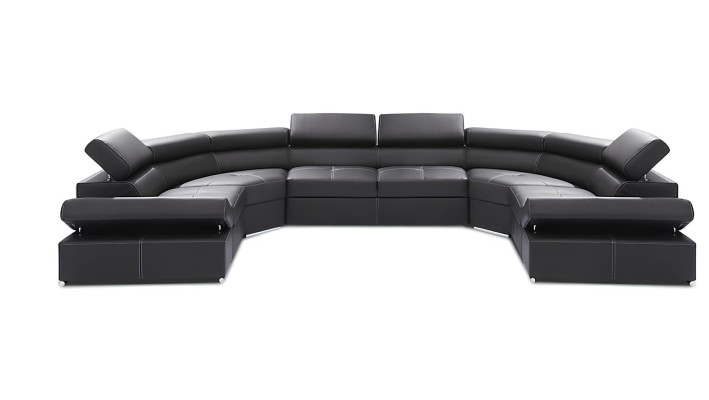 Soffa i 100% italienskt läder XXL