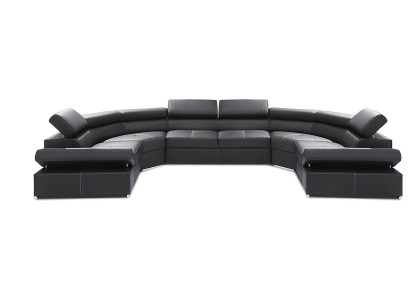 Soffa i 100% italienskt läder XXL