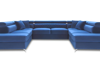 U-soffa med sängfunktion och ny design