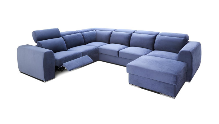 Modern U-formad soffa