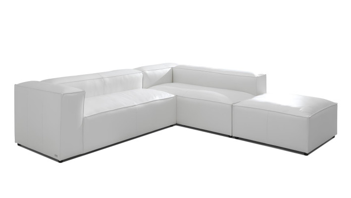 XXL soffa i 100% italiensk läder