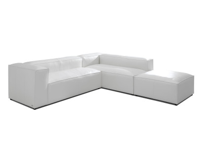 XXL soffa i 100% italiensk läder