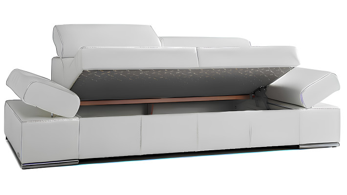 Modern multifunktionell fransk säng