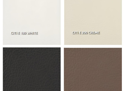 Modern soffa för två personer i 100% italiensk läder