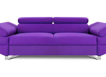 Modern lila soffa