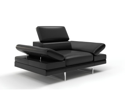 Relex Lounge TV-stol från Dizaina, läderklubb för 1 person