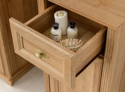 Set av badmöbler i fem delar