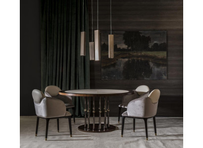 Rund italiensk barockbord