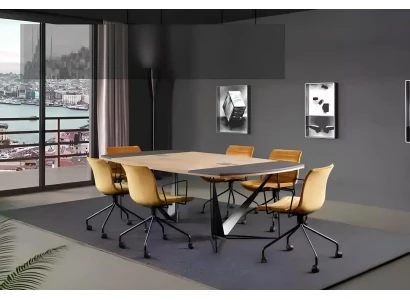 Modern konferensbänk