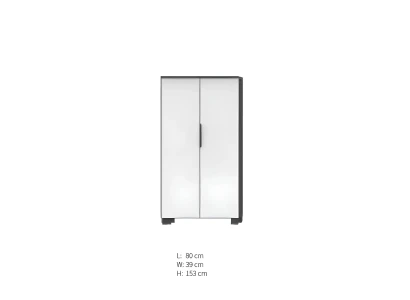 Modern vit skrivbord