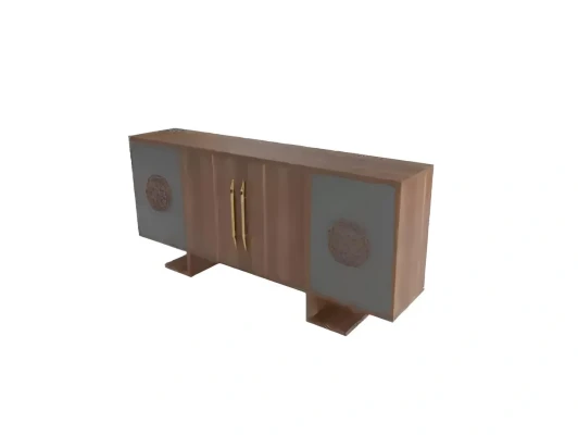 Lyxigt kontorsbuffé med mobil design