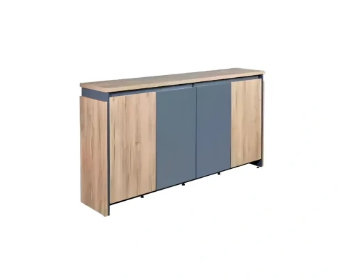 L-formad konsolbord för kontor