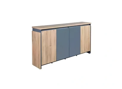 L-formad konsolbord för kontor