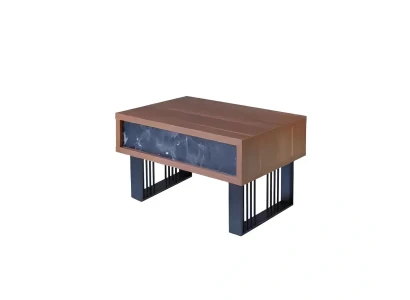 Set av modern kontorsmöbler bord skåp