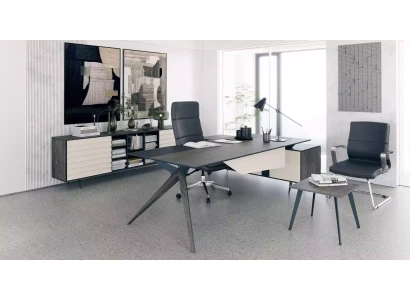 Modern grå mötesbord för studio