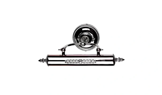 Elegant vägglampa för vardagsrum med lyxig metallbas