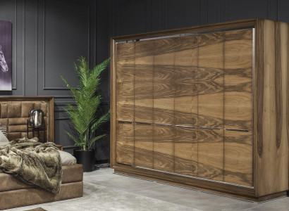 Elegant möbelset för sovrum i 6 delar.