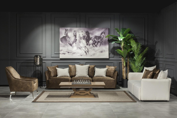 Lyxig fåtölj för vardagsrummet