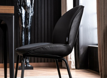 Modern svart hängande stol för tak