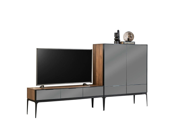 TV-bord med inbyggd skåp