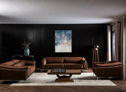 Modern, mjuk, premium, bekväm kaffestol för en person