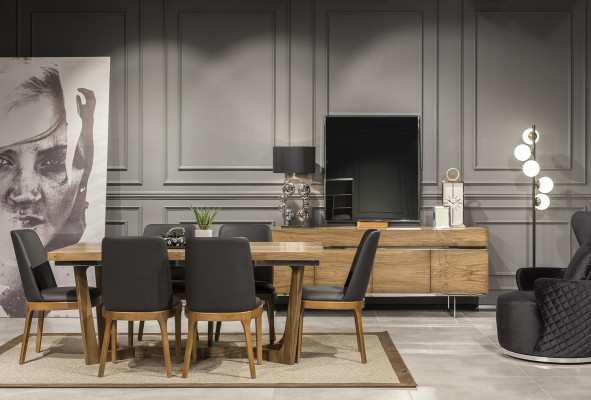 Matsalsstolar, möbelset, stolar, träaccessoarer