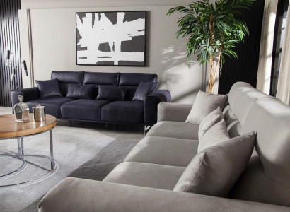 Italiensk stil soffa 3+3+1