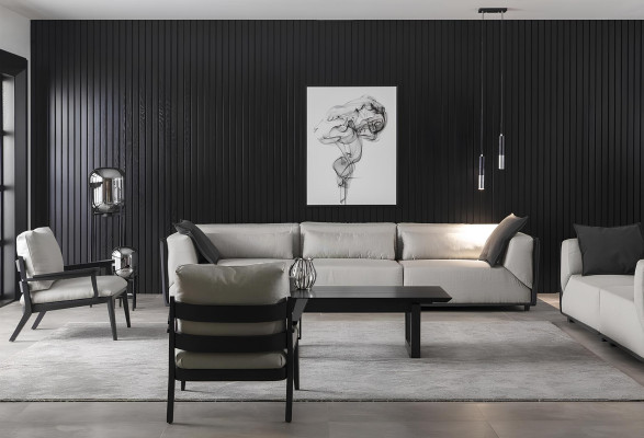 Lyxsoffa, hotellkvalitet soffa 3211