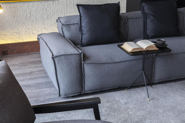 Mjuk soffa på 300 cm