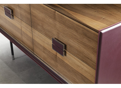 Skåp Violet med skjutdörrar på 141 cm