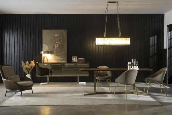 Matbordset Koka med 4 stolar