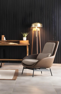 Dekorativ bänk för hotellrum