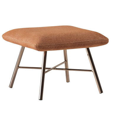 Modern stol i stål, premium mjuk möbel