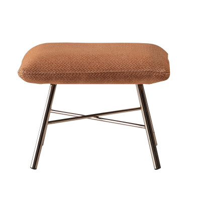 Modern stol i stål, premium mjuk möbel