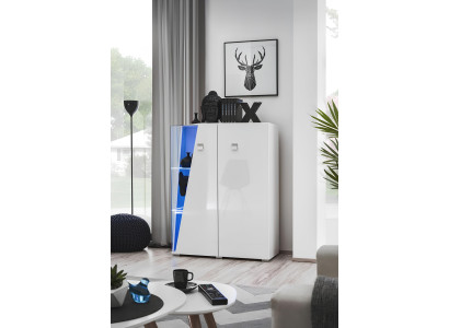 Modern vitrinskåp för vardagsrum, premiumdesign, ny möbel