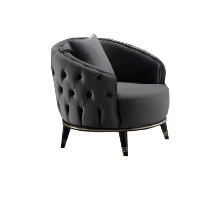 Dizaina Chesterfield grå-grön soffa 2x tresits