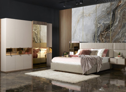 Modern och lyxig garderob