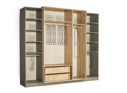 Modern och elegant skåp