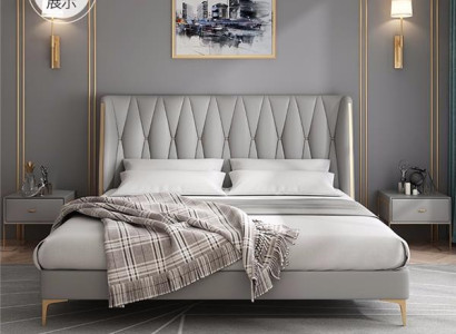 Barnsäng Grezna i grått