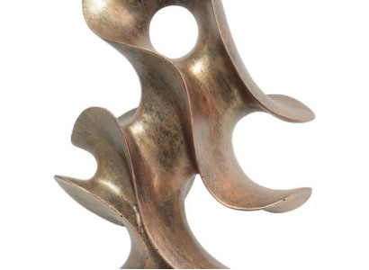 Dekorativ abstrakt trädgårdsskulptur