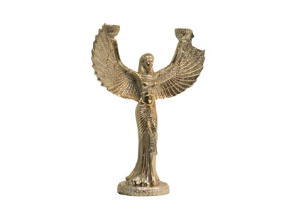 Ängel skulptur design förgyllt ny dekoration
