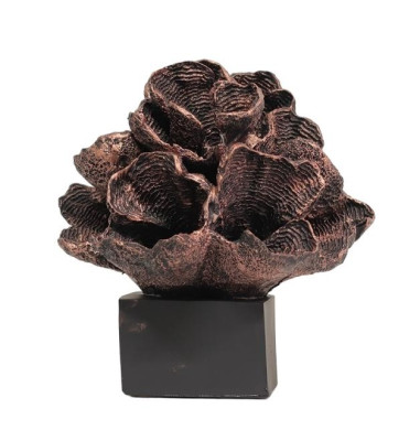 Figurinskulptur dekoration design korall ny