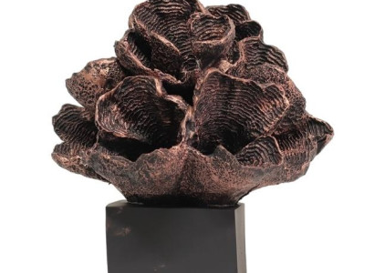 Figurinskulptur dekoration design korall ny