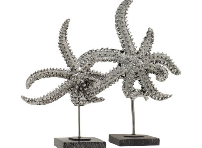 Stjärnformad skulpturset