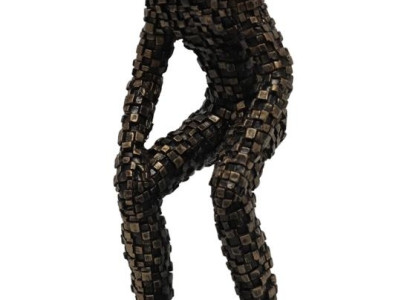 Skulptur figur manlig design antik stil dekoration 34cm