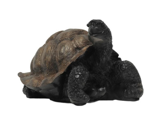 Antik stil sköldpaddsfigur 33 cm