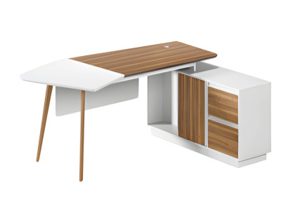 Modern hörnbord 240x90cm