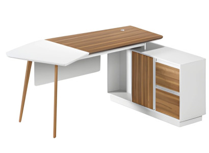 Modern hörnbord 240x90cm