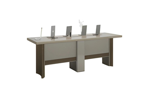 Modern grå mötesbord